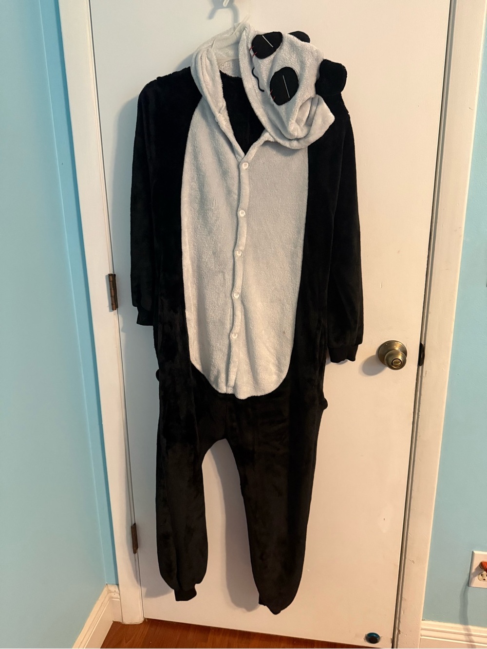 Kawaii Panda Onesie Pajamas Tweens Big Kids Medium